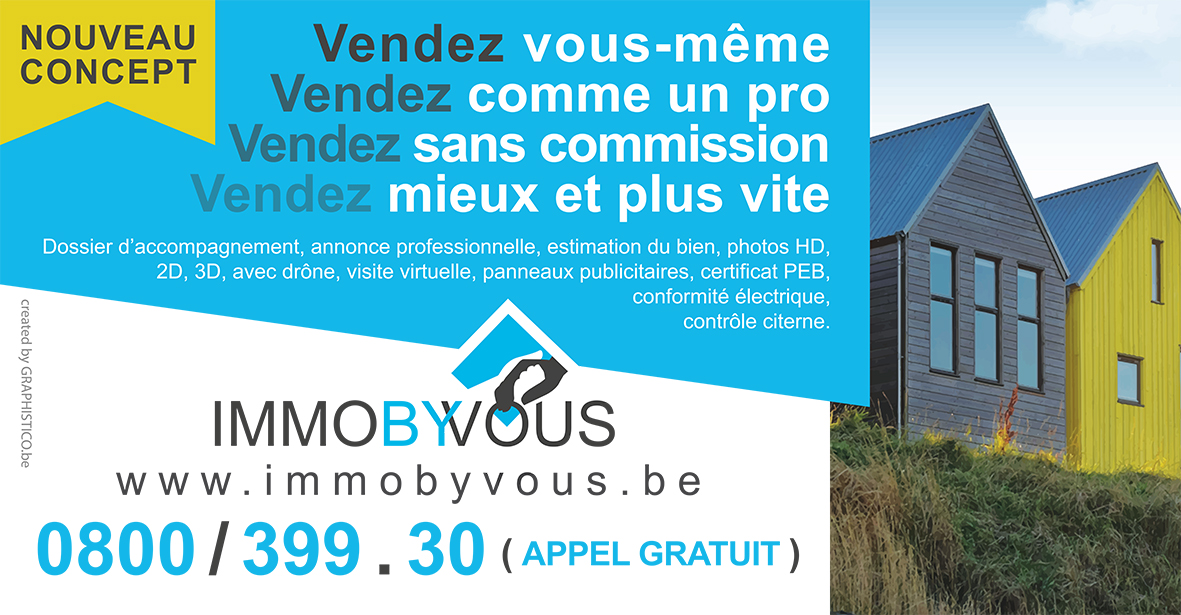 bache ImmoByVous projet termine Bientôt sur le bord de vos routes - nouveau concept ImmoByVous